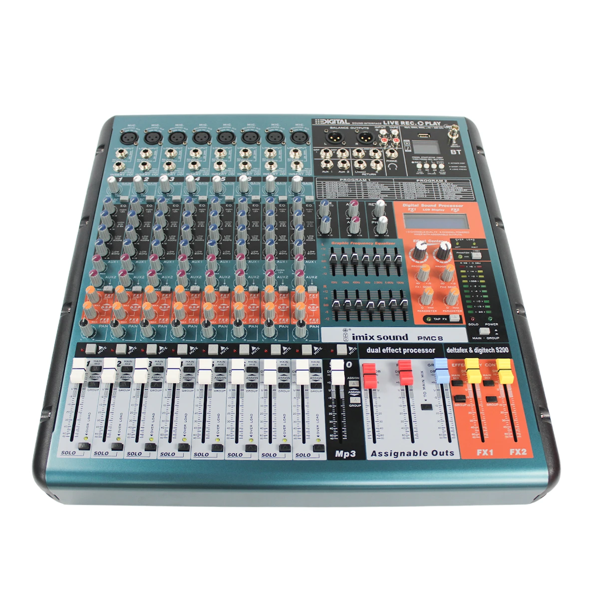 Imix PMC8 8 Channel Powered Mixer